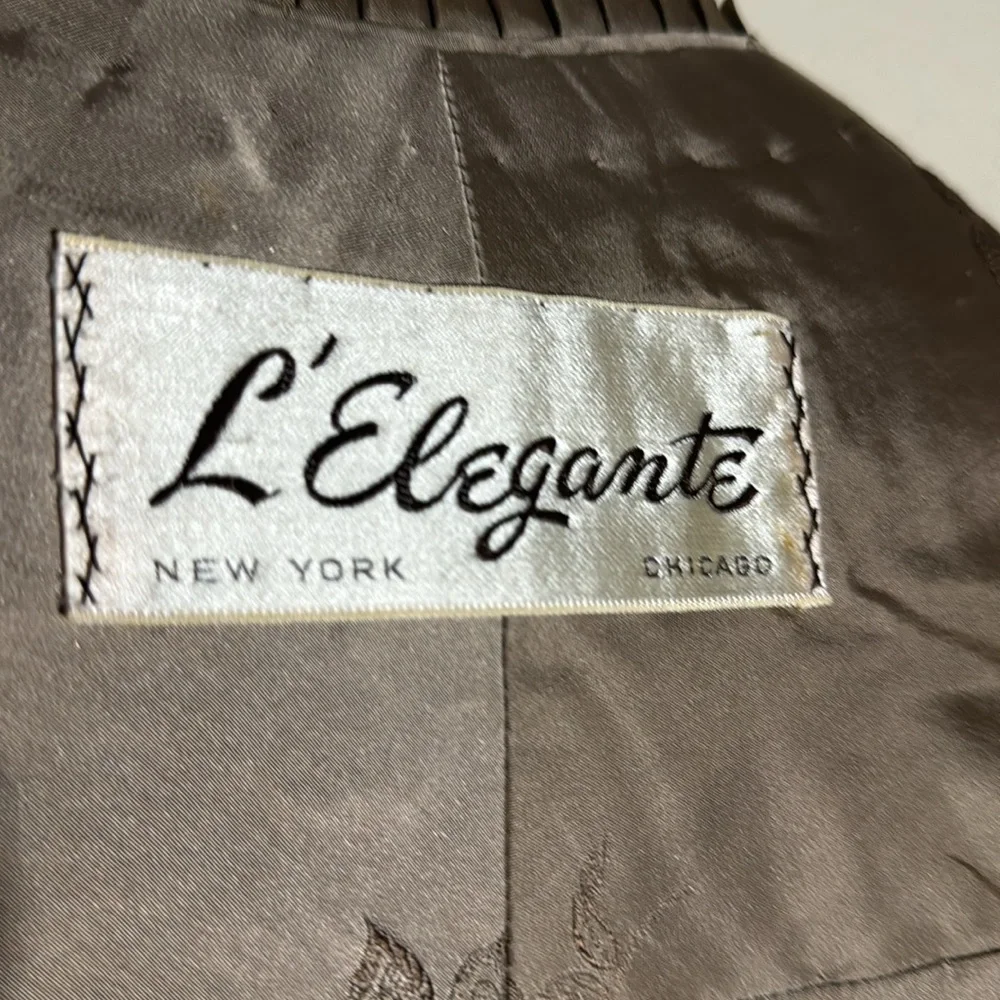 Vintage L’’elegante Autumn Haze Mink Fur Stole - cape shawl size OS - Picture 7 of 8